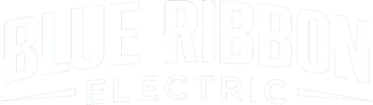 blue ribbon electric logo